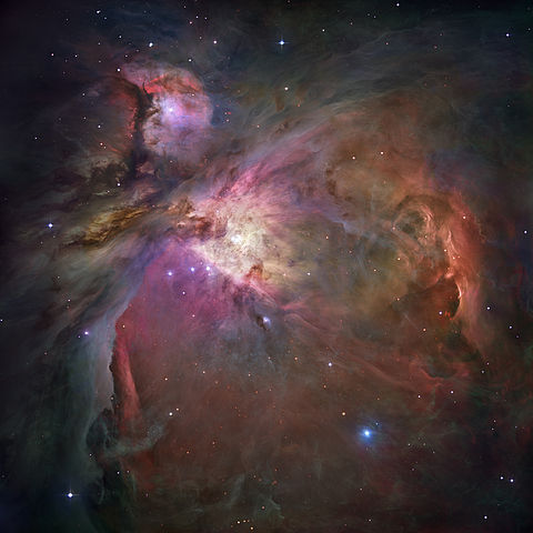 Hubbleaufnahme des Orionnebels